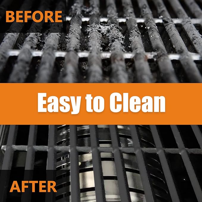 Hisencn Grill Grates Replacement for Charbroil 2 Burner Grills, Thermos 461633514, Tru Infrared 463251414, 463633316, 463251413, 463250210, 463250212, Grids Replacement for G460-0500-W1 G309-0019-W2