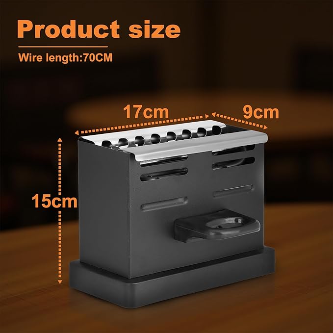 Multipurpose Electric Charcoal Burner -800W Coal Burner Hot Plate Electric Stove Coconut Starter for Shisha Hookah Coals Durable & Faster