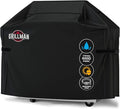 Grillman Premium Grill Cover for Outdoor Grill, BBQ Grill Cover 60 Inch- Rip-Proof, Waterproof, Top Heavy-Duty Large 60 Inch Grill Cover - Barbecue Cover & Gas Grill Covers (60"L x 28"W x 44"H, Black)