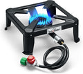 COOKAMP Propane Burner for Outdoor Cooking (Single Burner-Standard)