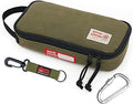 Rough Enough Small Tool Bag Pouch Box EDC Organizer Storage Case for Accessories with Zipper Portable Handle