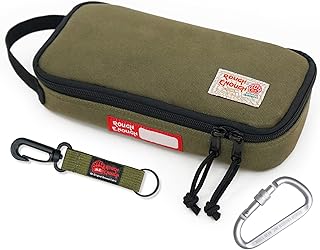 Rough Enough Small Tool Bag Pouch Box EDC Organizer Storage Case for Accessories with Zipper Portable Handle