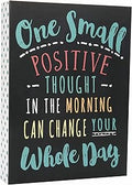 SANY DAYO HOME One Small Positive Thought in The Morning Can Change Your Whole Day 6 x 8 inches Inspirational Wood Box Signs, Wall and Office Desk Decor for Women