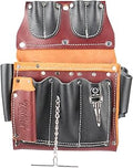 Occidental Leather Electrician’s Tool Case - Right Hand - 25 Pockets & Tool Holders - Made in USA