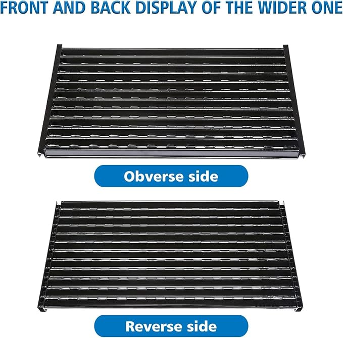 for Char-Broil Tru-Infrared Grill Parts 463633316 Stainless Steel Burners Heat Plates Cooking Grates Fits Charbroil Performance 2Burner 463645015 463672016 463370719 463336016 463672216 Grills