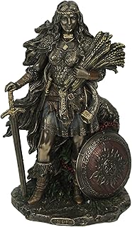 Veronese Design 8 5/8" Lady SIF The Norse Goddess of Earth and Family Resin Sculpture Bronze Finish