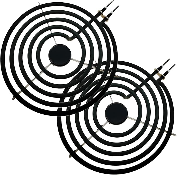 MP21YA Electric Stove Burners Replacement,Upgraded TOP-HEATER 234000 8" Electric Range Burner Element Unit Set For Whirlpool Norge,Fit MP22YA Range Stove Burner Top Surface Element,2Pack
