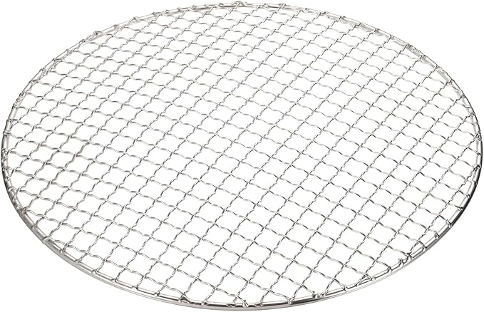 uxcell Stainless Steel Cooling Racks,11.6 Inch Round BBQ Grill Net Steaming Rack, Oven & Dishwasher Safe, for Baking Grilling Roasting Silver