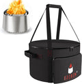 Smokeless Carry Bag for EAST OAK Fire Pit Smokeless 17 inch,Compatible with EAST OAK Camber Smokeless Fire Pit 17'' for Outside Patio
