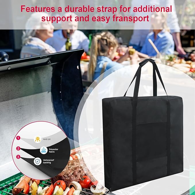 Medium Griddle Bag compatible with Camp Chef Single Burner Griddle - SG30, CGG16, SG14, FG20, MSG20 21''L×19''W ×3''H