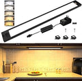 WOBANE Under Cabinet Lighting, 24 inch Dimmable Counter Lights for Kitchen, Plug in LED Light Bar for Cupboard, Workbench, Shelf, Desk, 5 Color Settings from 2700K-6000K, 1200 LM Super Bright