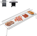 DcYourHome G470-0001-W1 Warming Rack for Charbroil Performance 4 Burner 463342119 463332718 463347017 463335517 463376017P1, 22 7/10 Inch Stainless Steel Swing Away Grid for Charbroil 463361017
