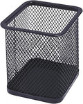 HSYMQ Pen Holder for Desk, Wire Mesh Pencil Cup Holder for Desk Organizer for Office Supplies