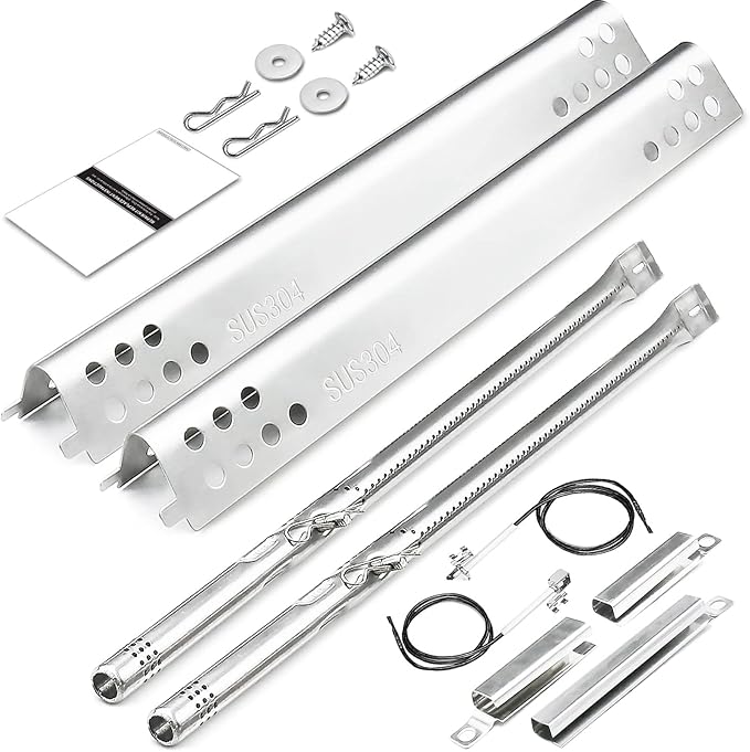Grill Replacement Parts for Charbroil Performance 2 Burner 463625217, 463673517, 463625219, 463673519, 4 Burner Parts for Char-Broil 463673617, 463673619, 463673017, 463673019, 304 Stainless Steel
