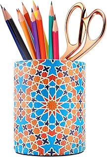 Colorful Pencil Holder for Women, Pen Cup for Office Home, Pen Organizer for Desk Decoration Accessories