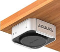 Aluminum Alloy Mac mini M4 Under Table Bracket, 2024 Mac mini M4 Pro Wall Mount Stand, Hanging Rack Compatible with VESA Hole Monitor Mount or Plaster Wall, Dock Accessories-AJM4-BS