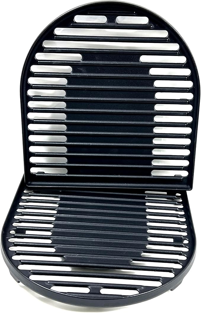 Direct Store DC126 Cast Iron Grill Cooking Grates for Coleman Roadtrip Swaptop Grills LX LXE LXX, Non-Stick Grids Grates, 2 Pack
