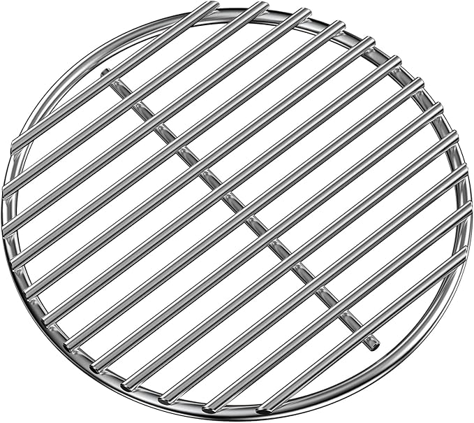 onlyfire Stainless Steel High Heat Charcoal Fire Grate for Kamado Joe Classic and Most Other Kamado Grill, 10 1/4 Inch