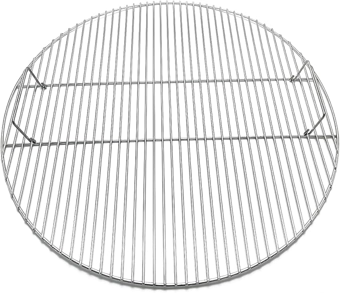 30" Heavy Round Stainless Steel Cooking Grates for Fire Pit Grill, Patio Outdoor Cooking Camping Grill