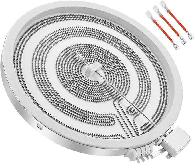 WB30T10126 12" Range Triple Haliant Radiant Surface Element Compatible with G-E Electric Glass Top Ranges, Replaces WB30T10155 1474212 AP4344521 PS2321560 EAP2321560 by Fetechmate