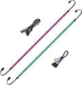 BTF-LIGHTING PC RGB Strip 2PCs 19.7in for 12V 4Pin LED Headers for ASUS Aura Sync, Gigabyte RGB Fusion, MSI Mystic Light
