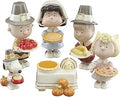 Lenox 841131 Peanuts 6-Piece Thanksgiving Figurine Set By Lenox
