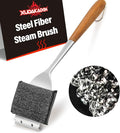 XUDAKAIXIN Grill Brush Bristle Free,Unique Steel Fibers Pad [Safe & Efficient] Perfect for Any Grill/Flat Tops Griddles,Safe Grill Cleaner for Outdoor Grill,Gifts for Men/Dad
