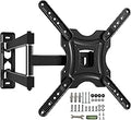Gkyet Full Motion TV Wall Mount,Swivel Tilt Extension with Articulating Arms,Tvs Brackets for Wall Mount with VESA 400x400mm up to 66lbs Max,Universal TV Mount for 19-55 inch LED Monitors Flat Screen