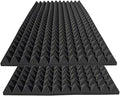 2 Pack Sound Proof Foam Panels for Walls,48x24x2 Inch Acoustic Foam Panel,High Density Fire Resistant Soundproof Foam for Home,Studio,Reducing Noise & Echo