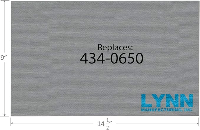 Lynn Manufacturing Replacement Quadrafire Baffle Board, Isle Royale, 434-0650, 2375A