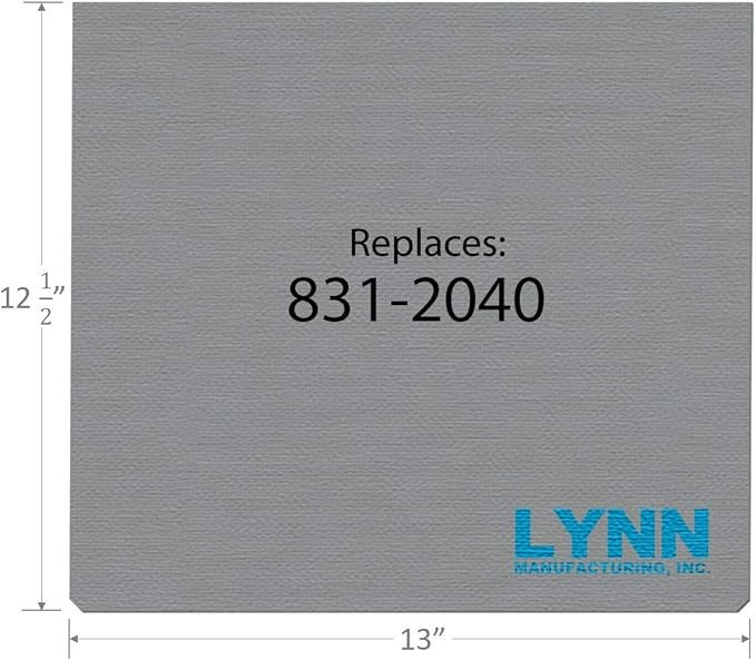 Lynn Manufacturing Replacement Quadrafire Baffle Board, 2100 Millennium ACT, 831-2040, 2356A