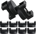 Yookeer Magnetic Zip Tie Mount Base Black Magnetic Cable Clips Wire Holder Multipurpose Cable Ties Management Base Electrical Supplies for Wire