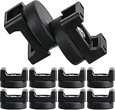 Yookeer Magnetic Zip Tie Mount Base Black Magnetic Cable Clips Wire Holder Multipurpose Cable Ties Management Base Electrical Supplies for Wire