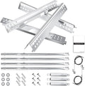 Hisencn Grill Replacement Parts for Charbroil Performance 463342119, 463332718, 463347017, 463335517, 463376419, Grill Parts for Char-Broil 4 Burner Grill 463377017, 463376017, 16.93 inch Heat Plate