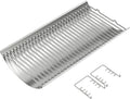 LS'BABQ Stainless Steel 27 Inch Charcoal Ash Pan Replacement for Chargriller Charcoal 1224 1324 2121 2222 2727 2828 2929, Charbroil 17302056 Grills, Charcoal Tray Grates with 2pcs Fire Grate Hangers