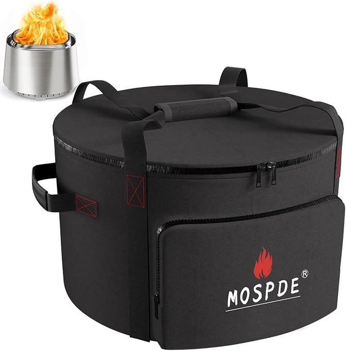Carry Bag Fits for EAST OAK Fire Pit Smokeless 21'' Firepits, Carrying Bag for Portable Outdoor Bonfire Fire Pit Water-Resistant 21 Inch, Fit for 21'' Fireplaces for Outside
