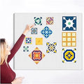 BXI Quilt Design Wall, Thick Sturdy Flannel Quilters Design Board, 16 x 12 x 0.5 inches, 6 Pcs, Portable Quilting Wall Panels Hold Fabric Firmly, Sewing Quilting Supplies for Quilt Block Projects