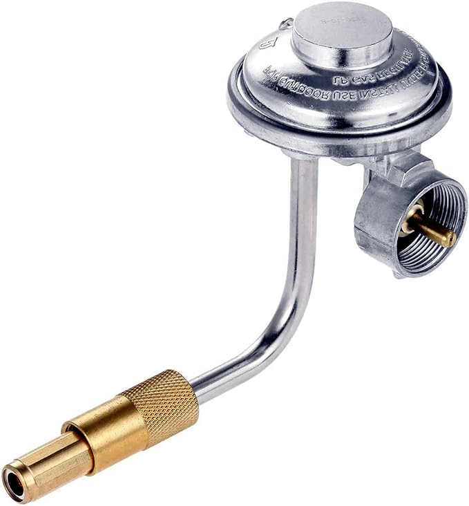 MCAMPAS Griddle Regulator Replacement for Blackstone 17/22 Inch & Pit Boss PB336GS Tabletop Griddles, CharBroil 19952085 Compatible, Connects 1-20 lb Propane Tank, Gas Grill Accessories Part