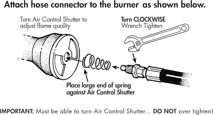 COOKAMP High Pressure Gas Cooker Outdoor Propane Burner with 0-20 PSI Adjustable Regulator and Steel Braided Hose (STEEL) SA1100