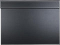 KINGFOM Ultra-Smooth PU Leather Desk Pad & Mat Office Desk Drawing & Writing Board A3/ A4 File Paper Clip Table Protector Mat on Top Large 24''x18'' (Black)
