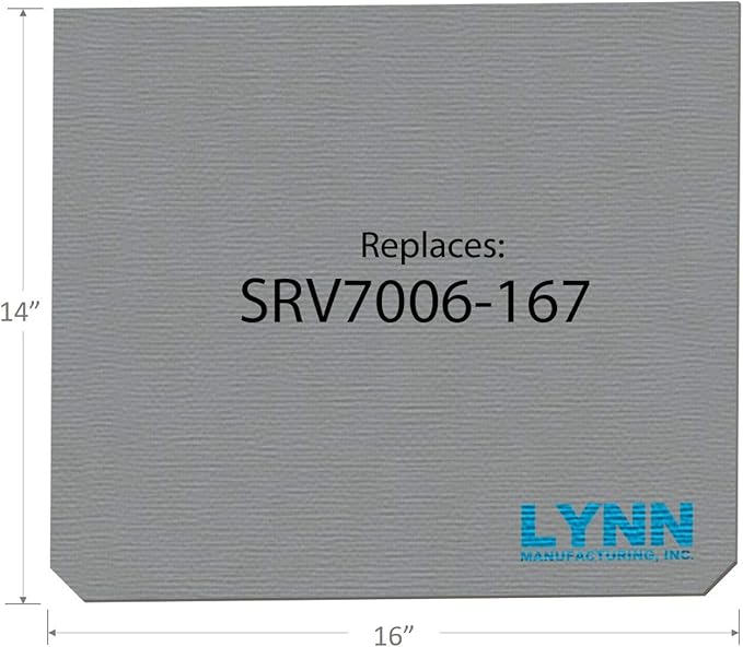 Lynn Manufacturing Replacement Quadrafire Baffle Board, Cumberland Gap, SRV7006-167, 2372A