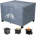 Chinchilla Heavy Duty 36 Inch Square Fire Pit Cover - 100% Waterproof & Weatherproof, Durable All-Season Protection for 32/33/34/35/36 Inch Propane Fire Pits and Tables