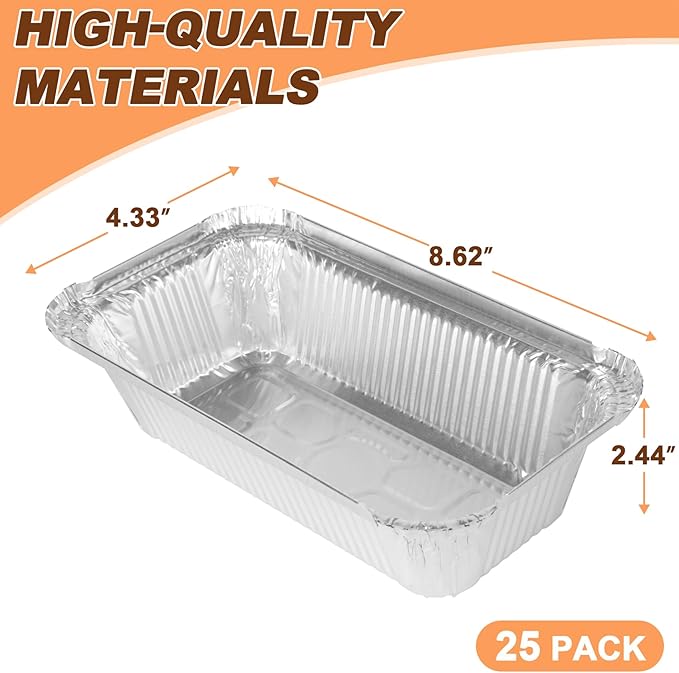Aluminum Grease Cup Liners Replacement Part for Nexgrill Daytona 36 in./30 in. Grill Parts, Drip Pan Liners for Nexgrill Daytona 720-1057 720-1115 720-1058 720-1116 Gas Griddle Accessories, 25 Packs