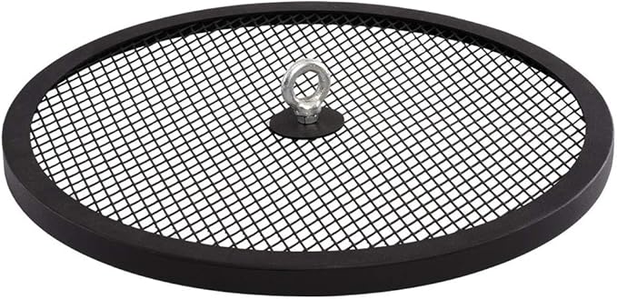 Blue Sky Outdoor Living Ridge Portable Fire Pit, Smokeless Fire Pit with Spark Screen, Lift, and Carrying Bag, Black