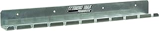 Extreme Max 5001.6059 Pneumatic Air Tool Rack Holder for Enclosed Race Trailer Shop Garage Storage, Silver