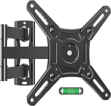 ELIVED Full Motion TV Monitor Wall Mount for Most 14-42 Inch LED LCD Flat Screen TVs & Monitors, Swivel Tilt Extension Rotation tv Mount Bracket Max VESA 200x200mm, up to 44 lbs.