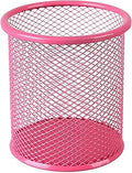 Pen Holder Pencil Organizer Mesh Cup Marker Tape Clip Scissors Container for Office Desk School Student and Teacher