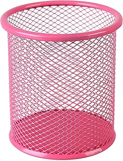 Pen Holder Pencil Organizer Mesh Cup Marker Tape Clip Scissors Container for Office Desk School Student and Teacher