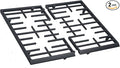 Atgestore Upgraded W10620480 Burner Grate Replacement for Whirlpool Stove Parts Cast Iron Grate WFG320M0BW3 WFG505M0BS3 Whirlpool 5 Burner Gas Range Stove Top Cooktop Surface Burner Grate Rack 1 Set