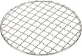 uxcell Stainless Steel Cooling Racks,5.9 Inch Round BBQ Grill Net Steaming Rack, Oven & Dishwasher Safe, for Baking Grilling Roasting Silver